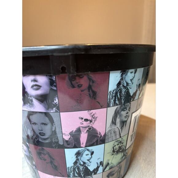 TAYLOR SWIFT THE ERAS TOUR MOVIE Collectible POPCORN BUCKET Damaged - Picture 5 of 5